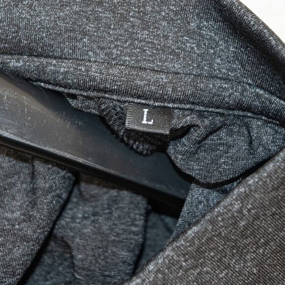 Malbon Golf Teamwass Polo Shirt Charcoal grey size Large - Picture 6 of 8